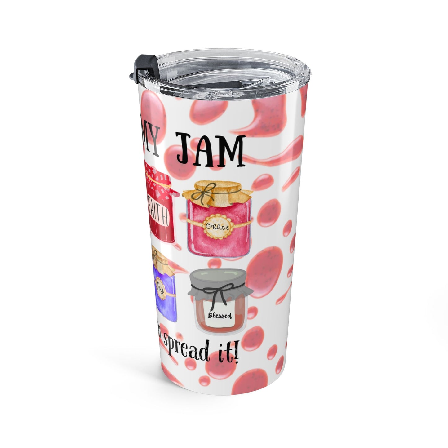 Jesus Is My Jam Inspirational Tumbler