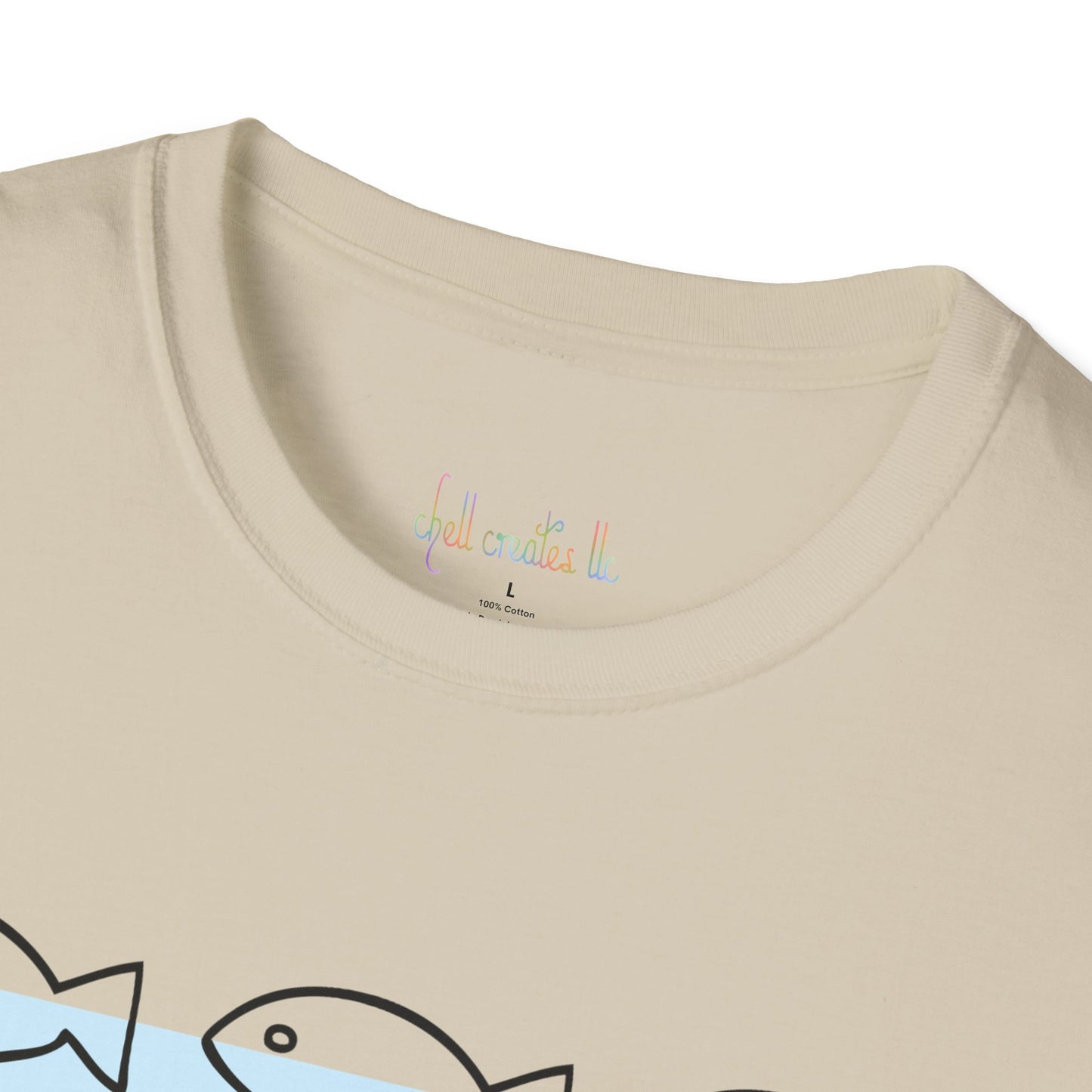Unisex Softstyle T-Shirt "Fisher of men. MATTHEW 4:19"