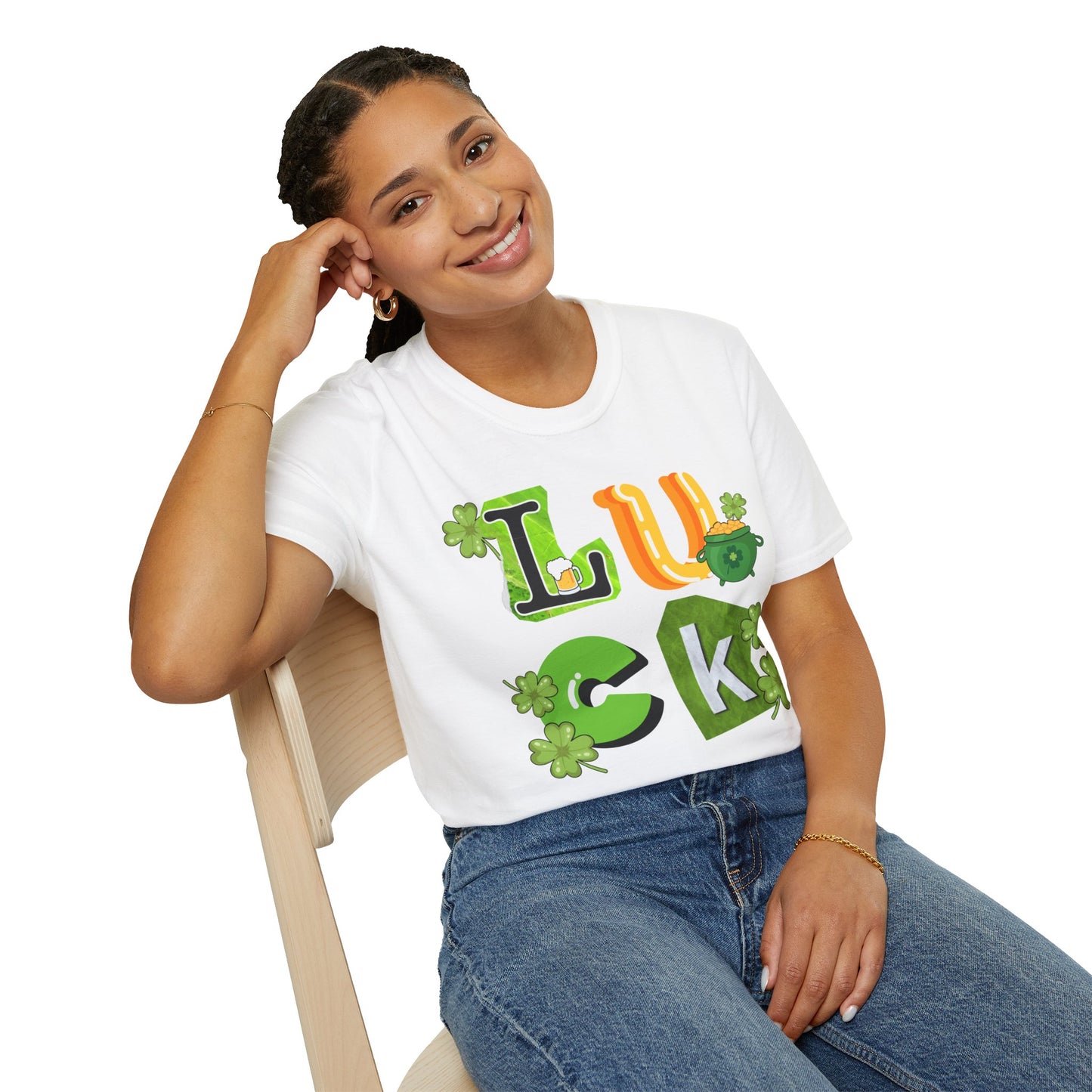 Unisex Softstyle T-Shirt "LUCK"