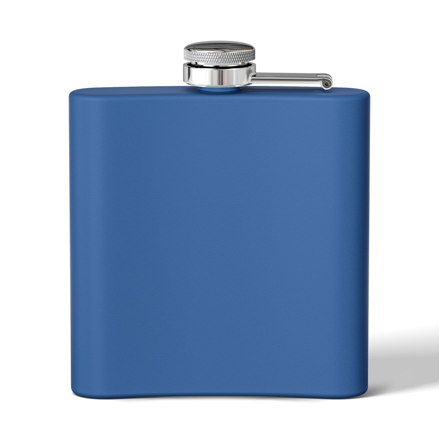 Patriotic Stainless Steel Flask - 6oz with 'One Nation Under God' Design