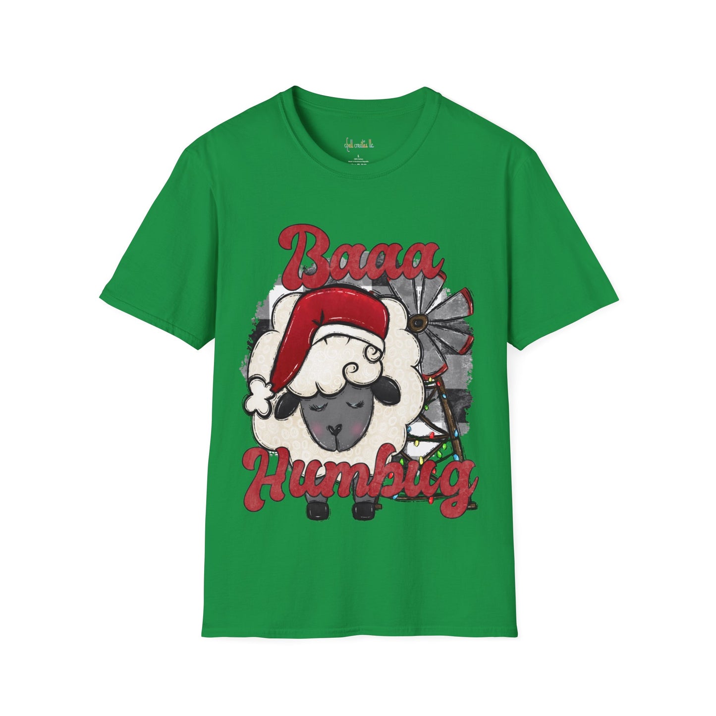 Unisex Softstyle T-Shirt Baaa Humbug