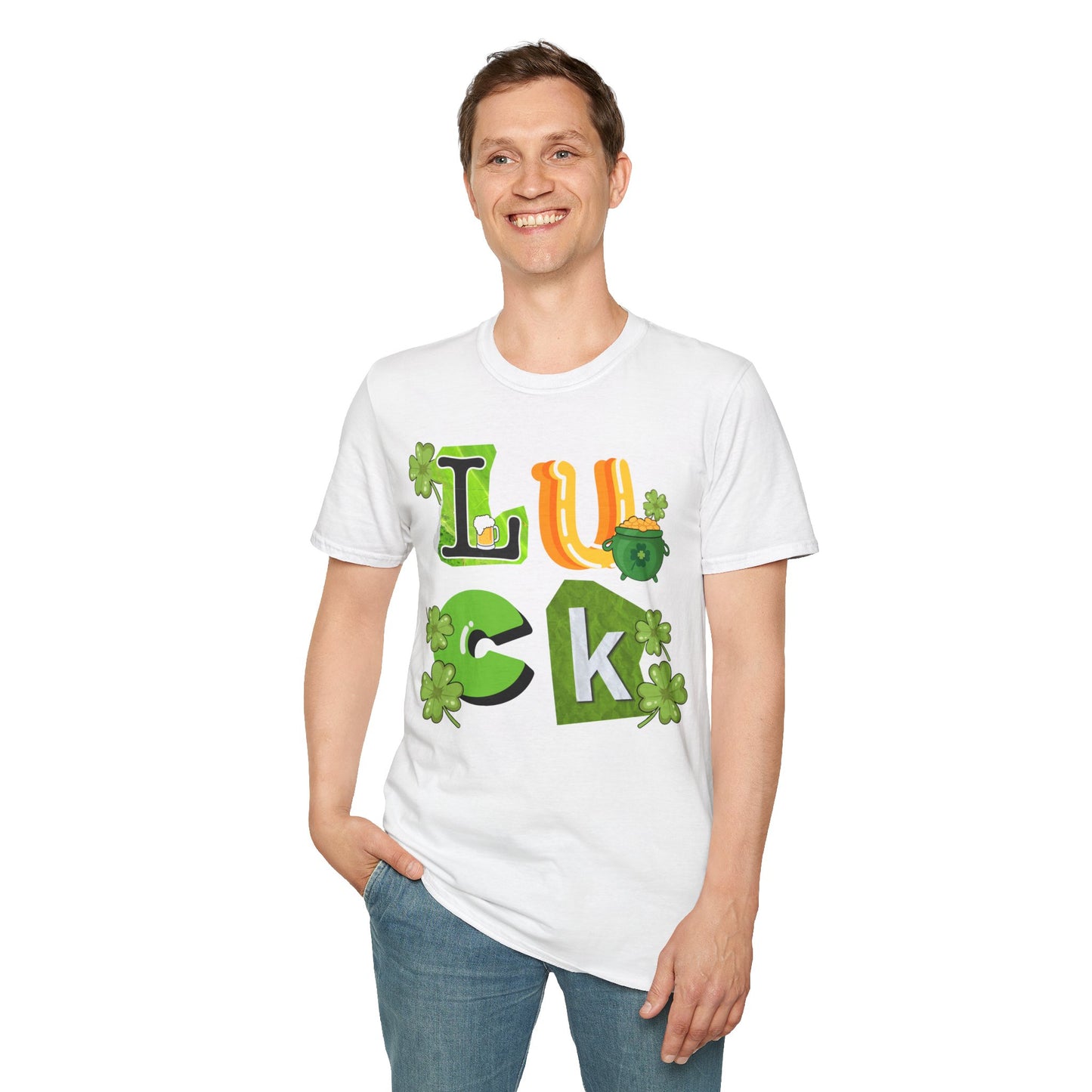 Unisex Softstyle T-Shirt "LUCK"
