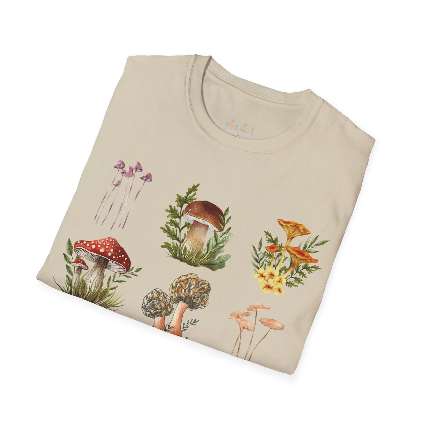 Unisex Softstyle T-Shirt "Mushrooms"