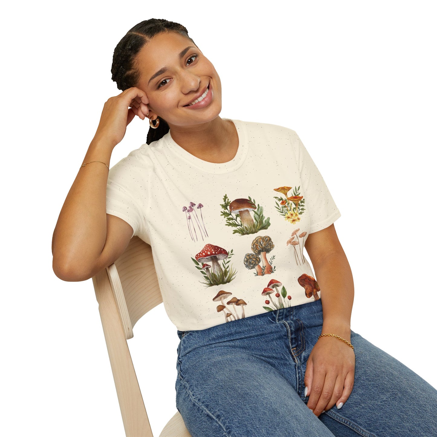 Unisex Softstyle T-Shirt "Mushrooms"