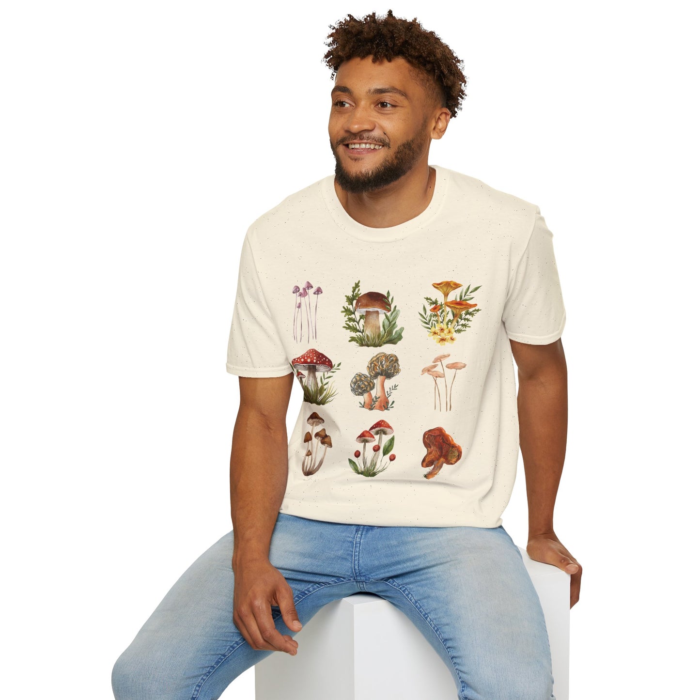 Unisex Softstyle T-Shirt Mushroom collection T-shirt
