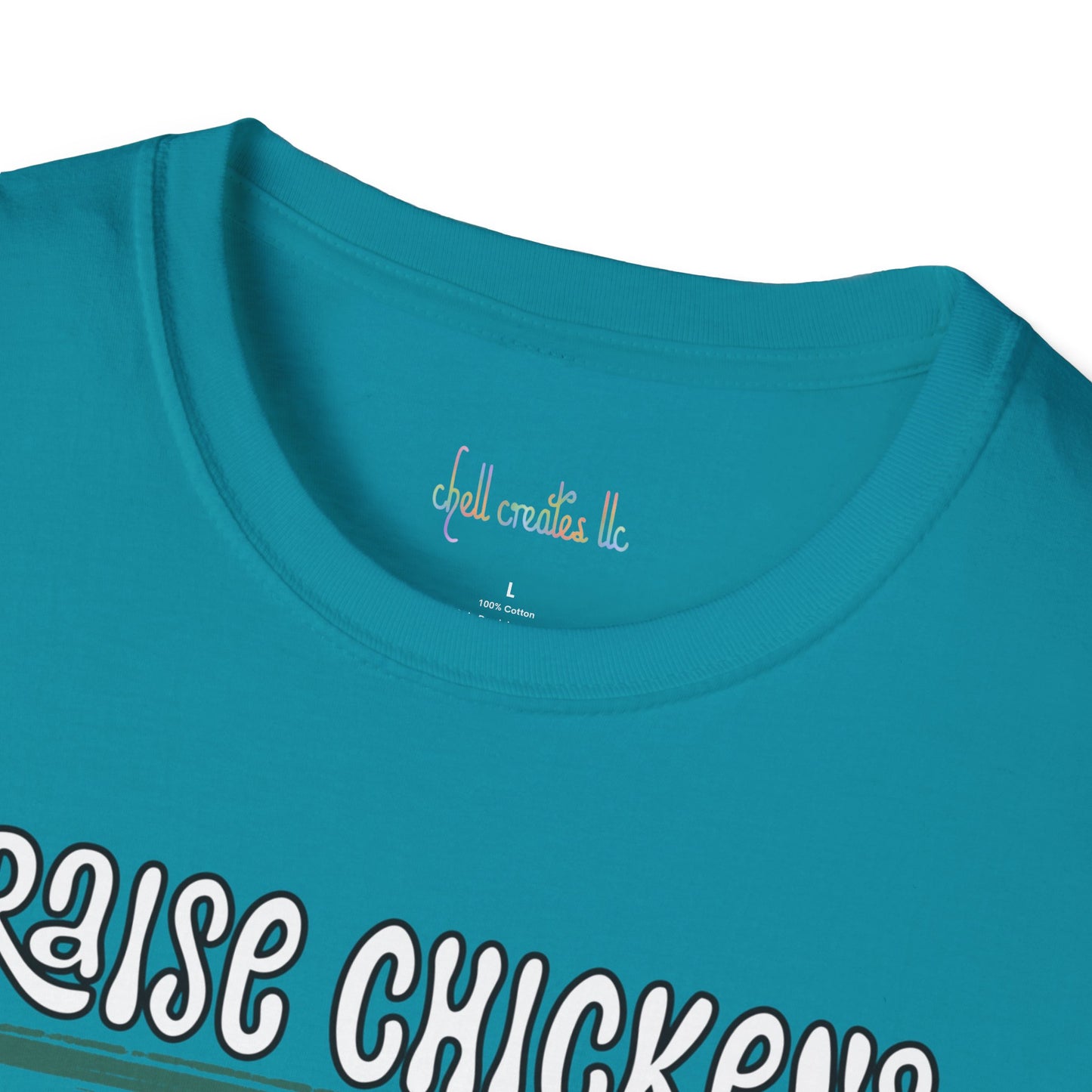 Unisex Softstyle T-Shirt I Raise Chickens... A Chicken Tender if You Will
