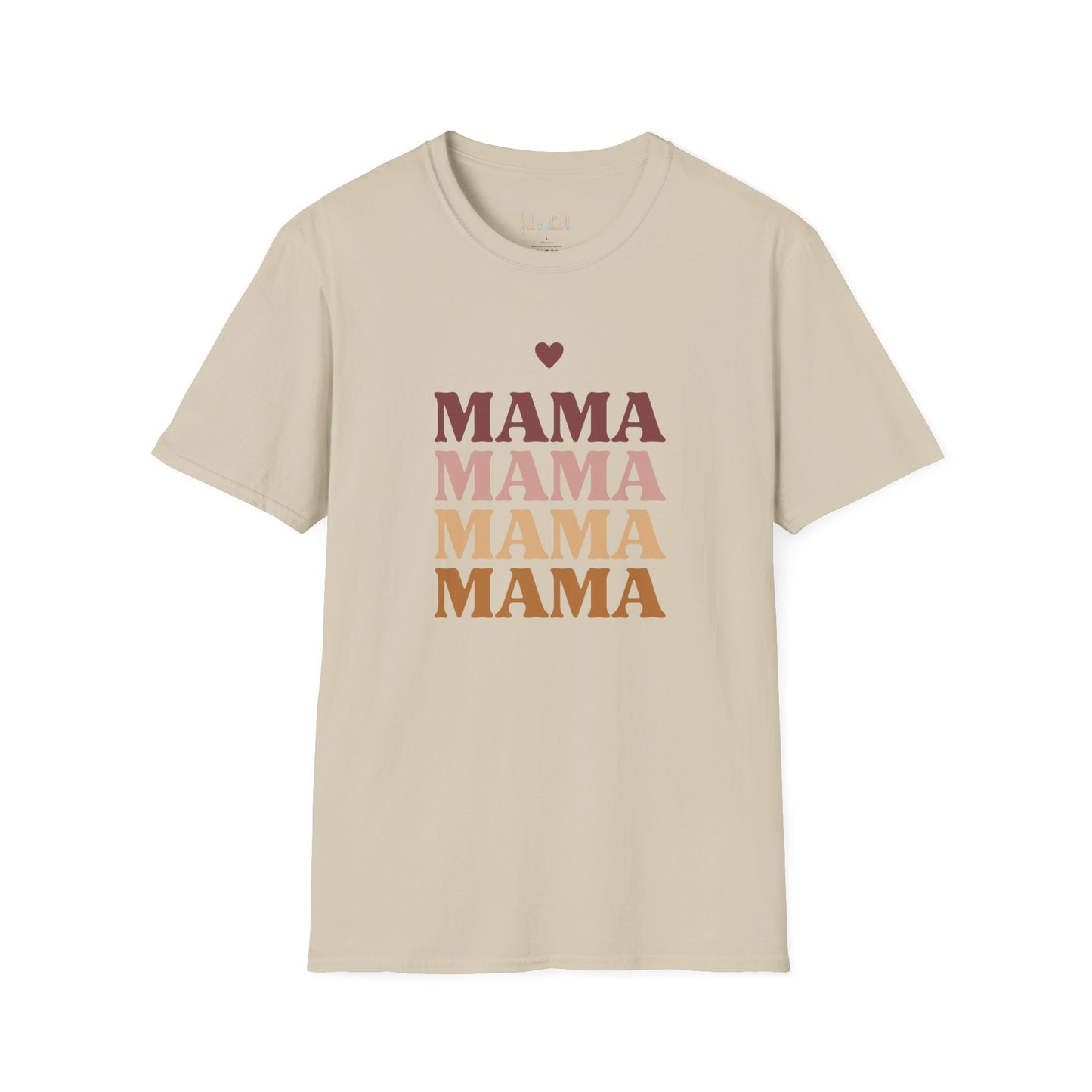 Unisex Softstyle T-Shirt Mama Mama Mama Mama