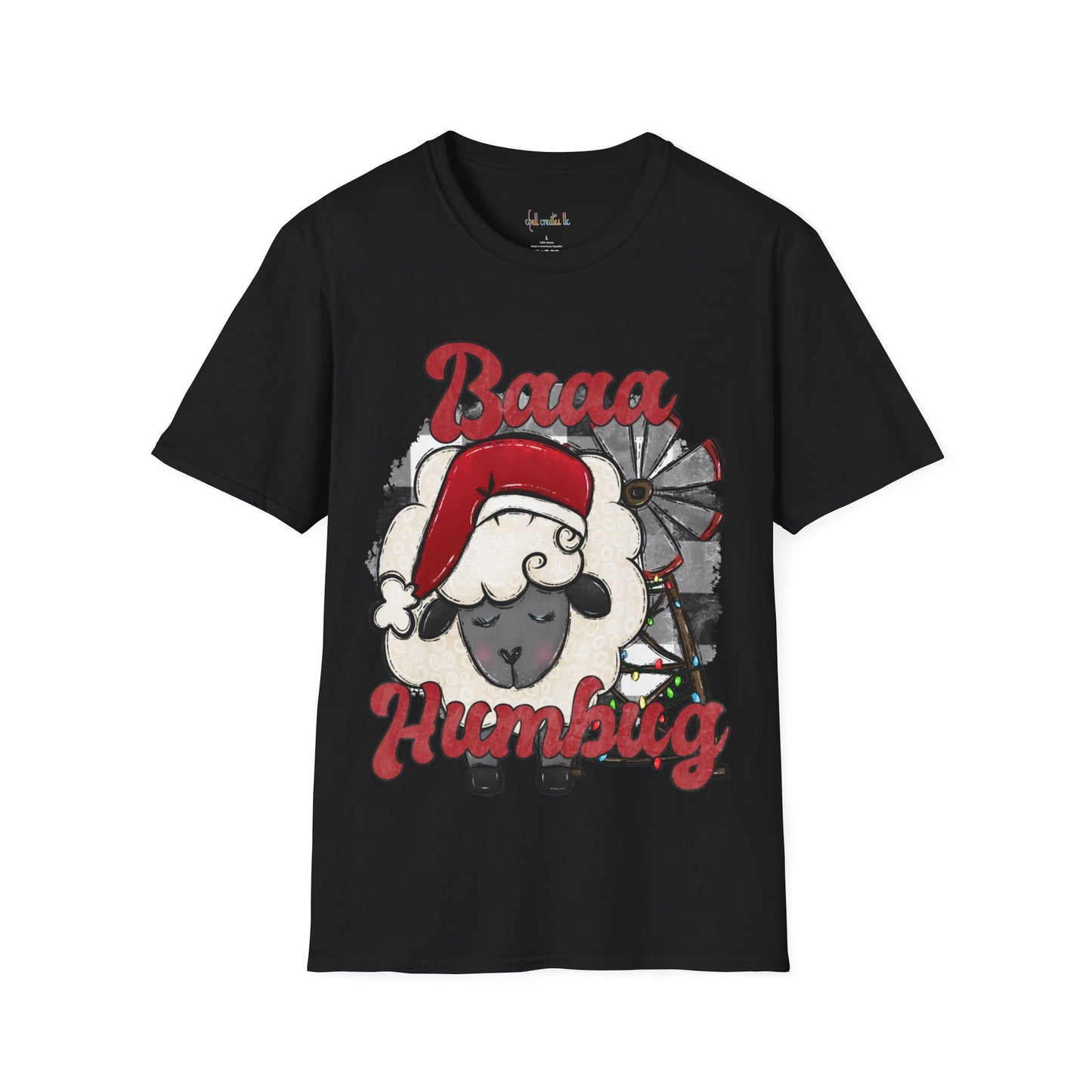 Unisex Softstyle T-Shirt Baaa Humbug