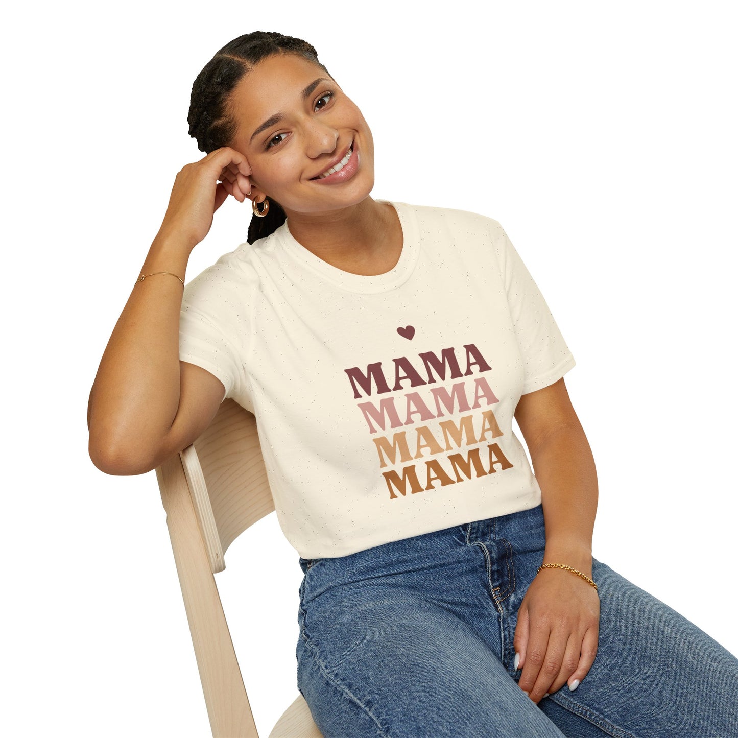 Unisex Softstyle T-Shirt Mama Mama Mama Mama