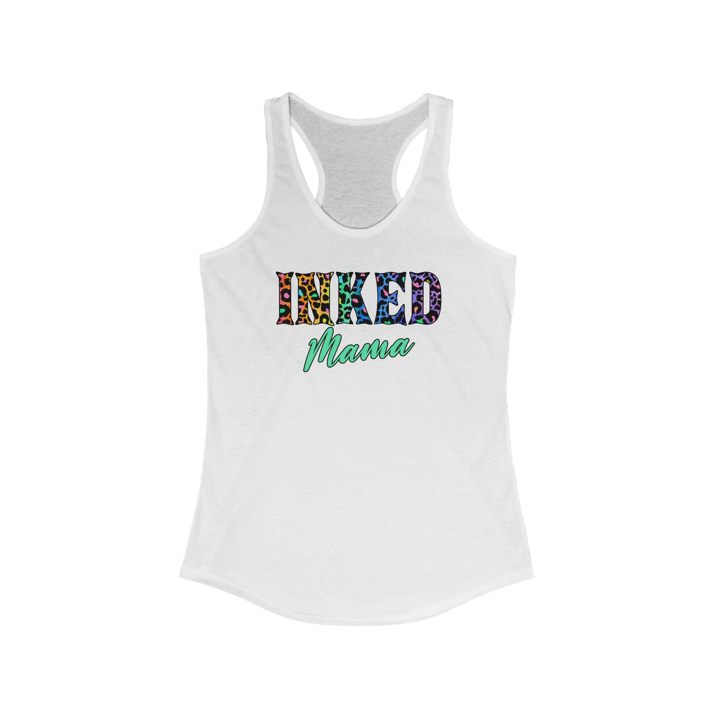 Women's Ideal Racerback Tank Inked Mama