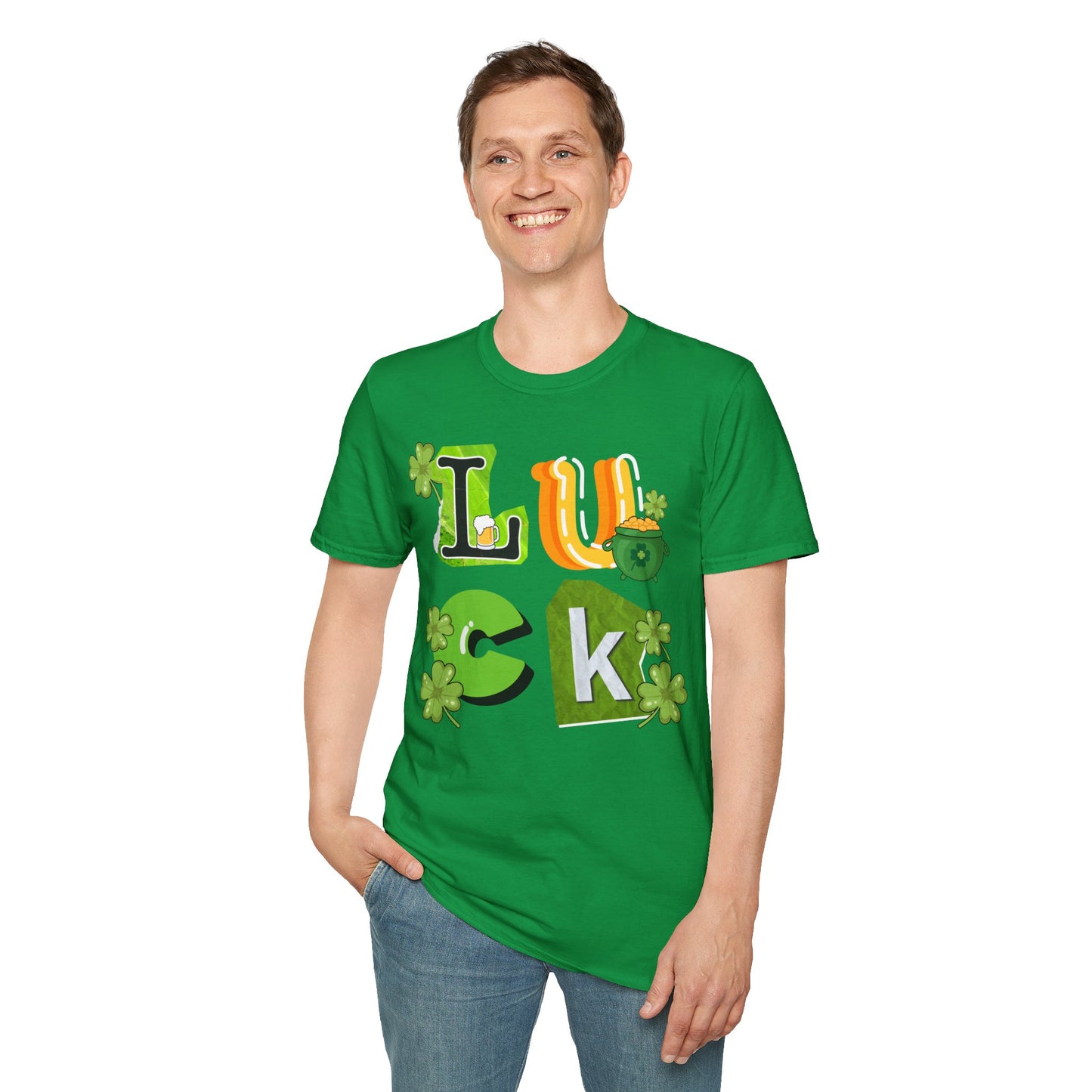 Unisex Softstyle T-Shirt "LUCK"