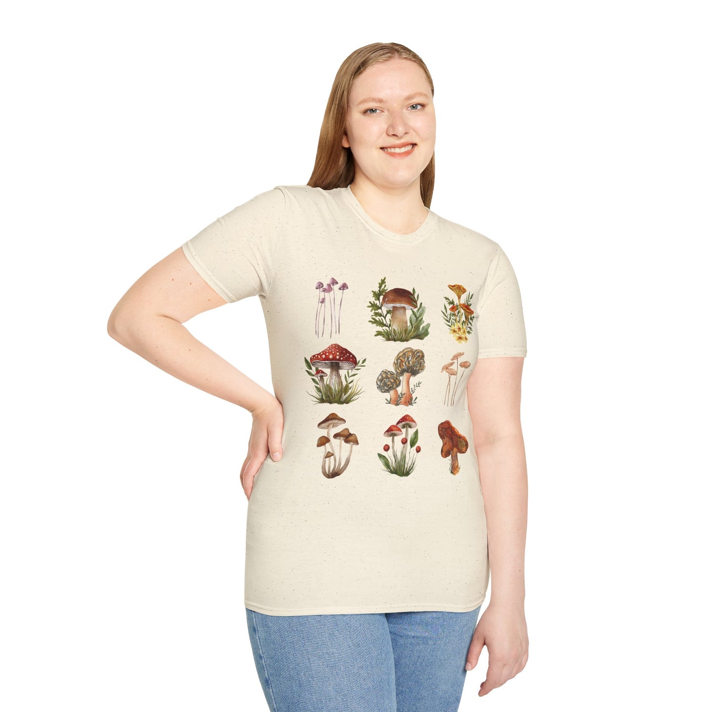 Unisex Softstyle T-Shirt "Mushrooms"