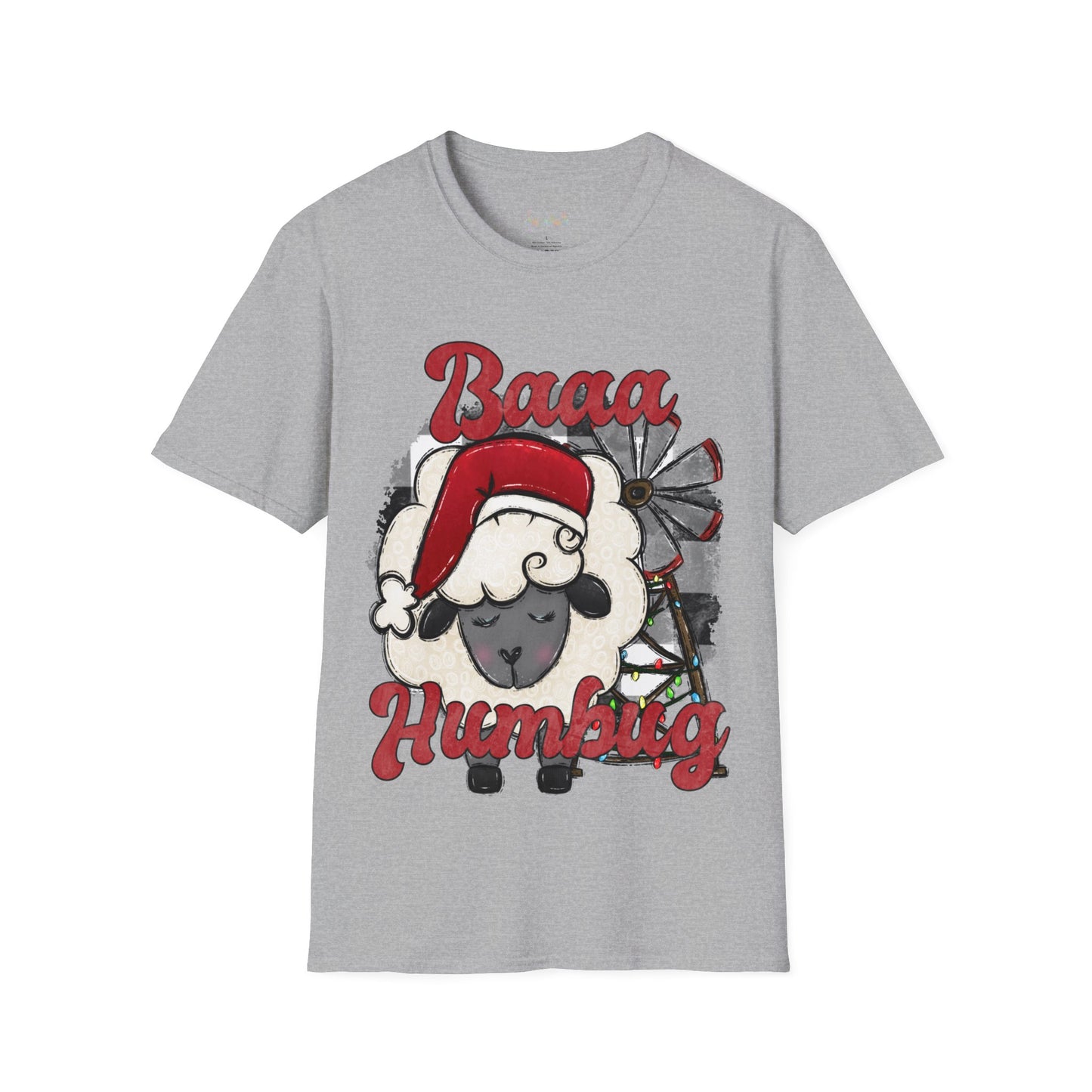 Unisex Softstyle T-Shirt Baaa Humbug