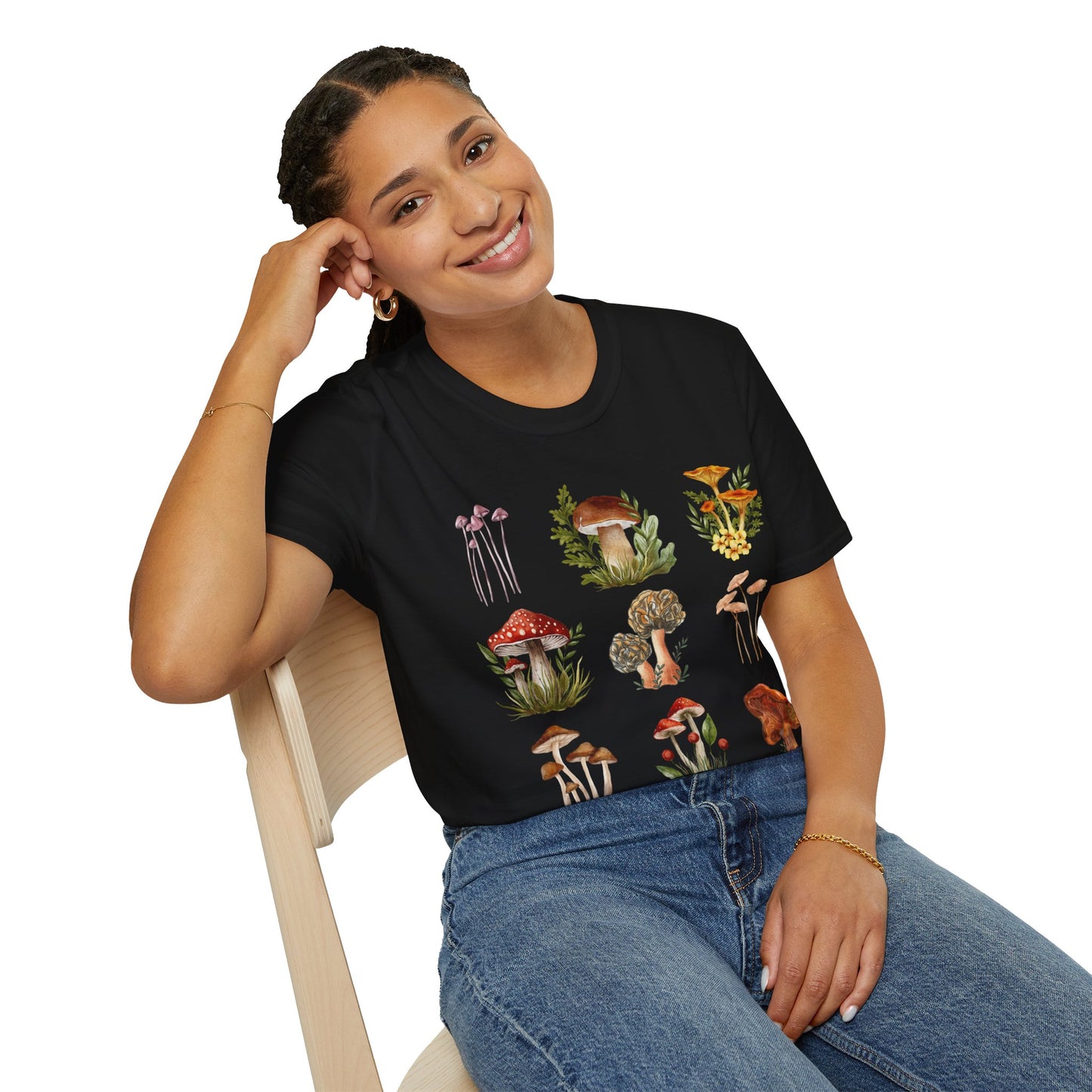 Unisex Softstyle T-Shirt "Mushrooms"