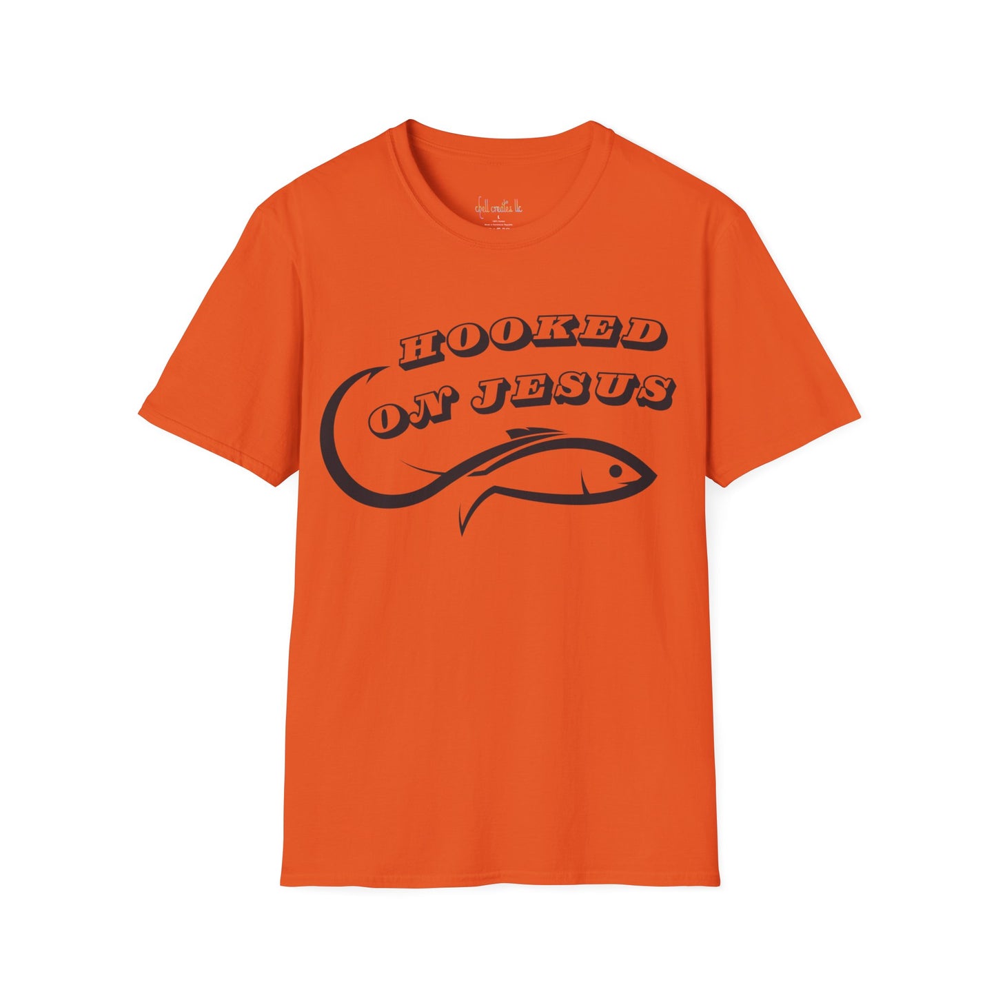 Unisex Softstyle T-Shirt Hooked on Jesus
