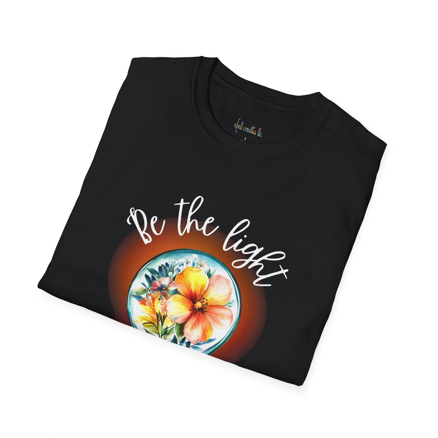 Be the Light Unisex Softstyle T-Shirt - Bible Verse Tee