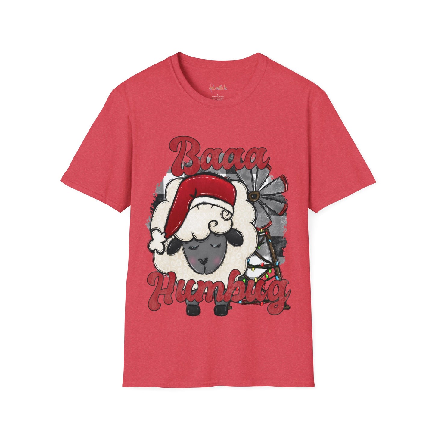 Unisex Softstyle T-Shirt Baaa Humbug