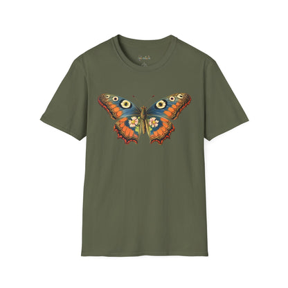 Vintage Moth/Butterfly Unisex Softstyle T-Shirt