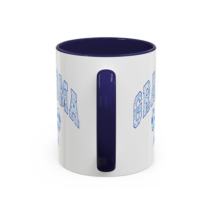 Grandma Blue Chinoiserie Accent Coffee Mug - Cute Gift for Mother's Day, Birthdays & More