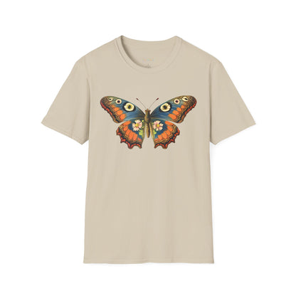 Vintage Moth/Butterfly Unisex Softstyle T-Shirt
