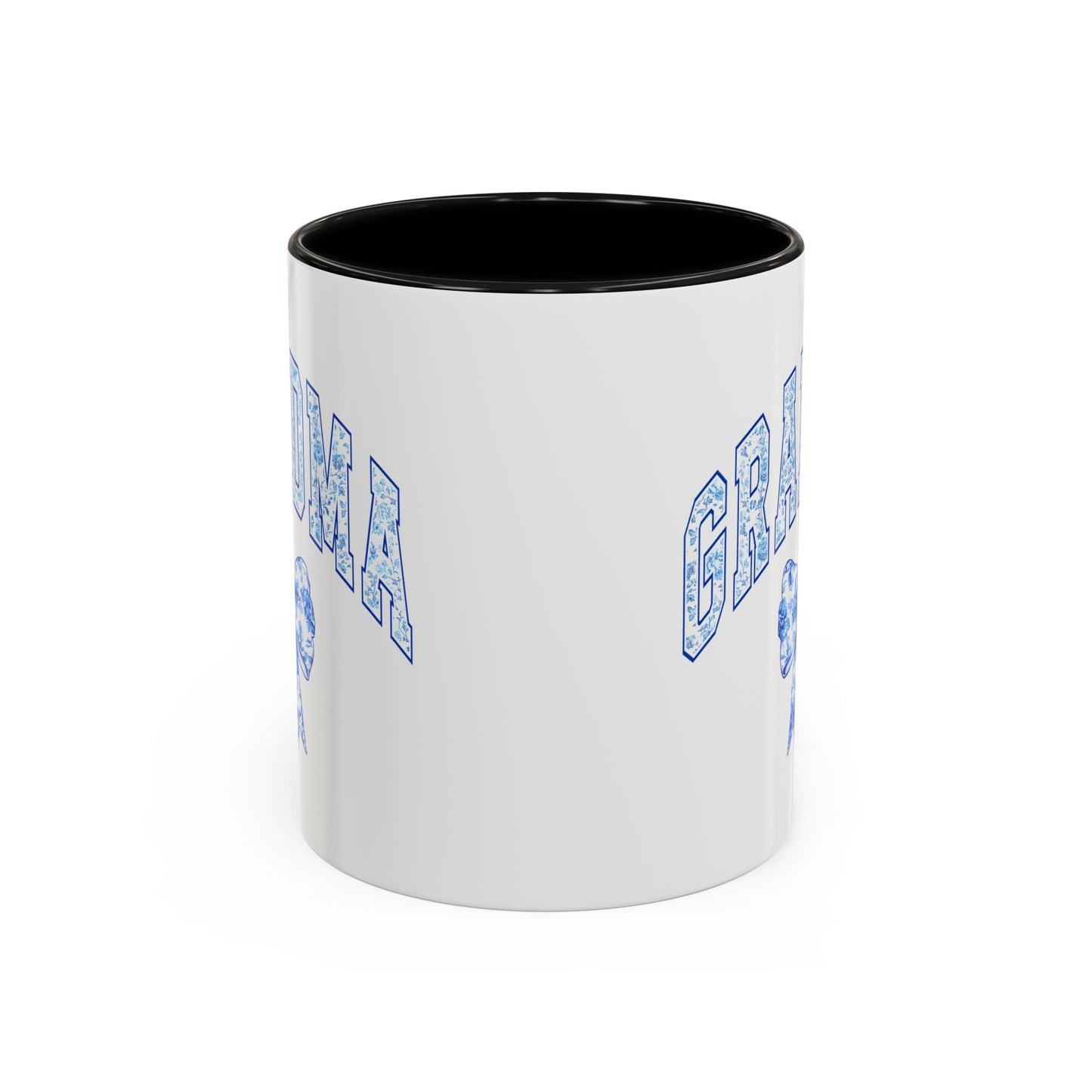 Grandma Blue Chinoiserie Accent Coffee Mug - Cute Gift for Mother's Day, Birthdays & More