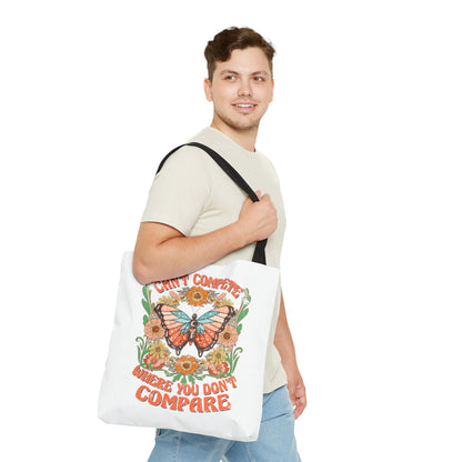 Tote Bag (AOP) Can't Compete Where You Don't Compare