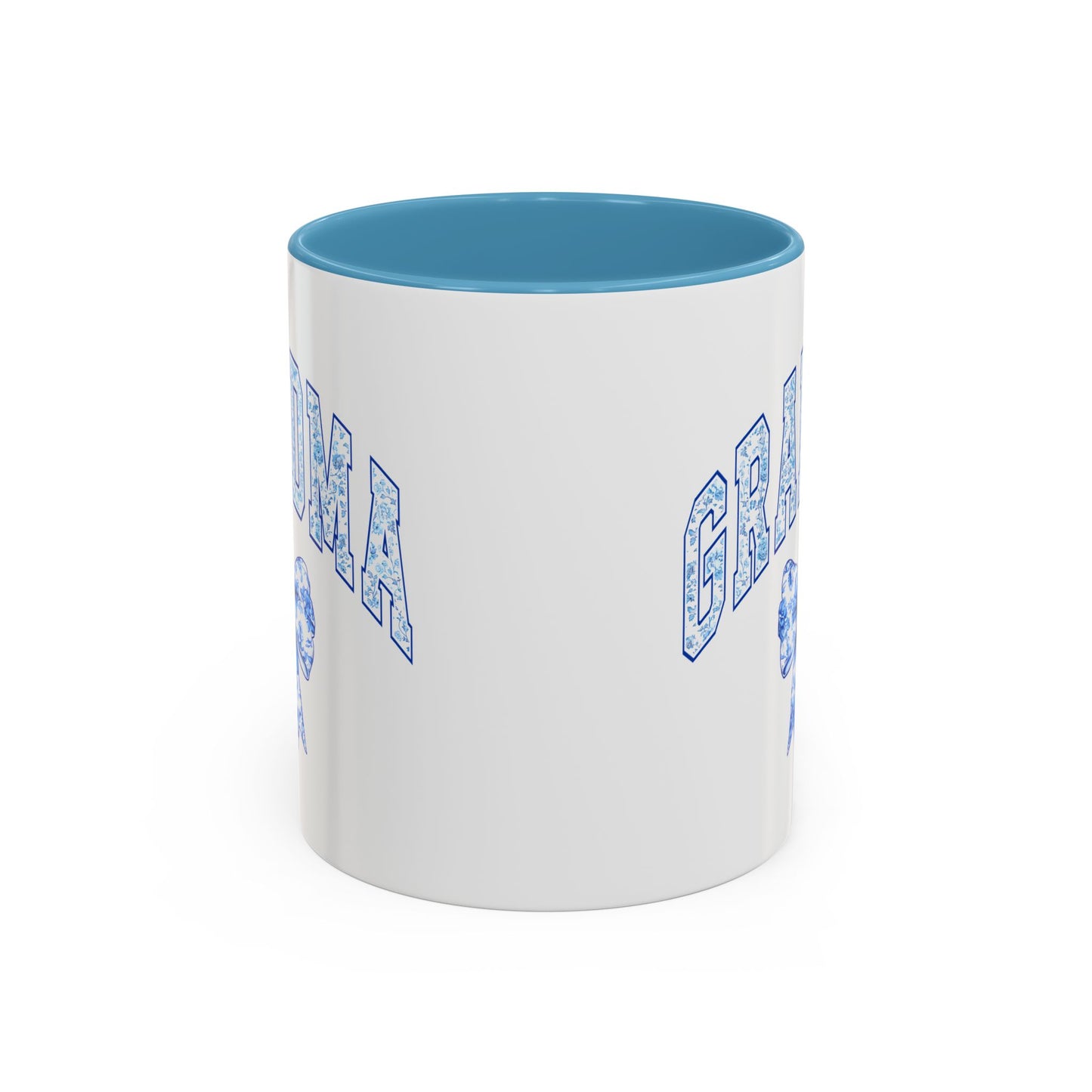 Grandma Blue Chinoiserie Accent Coffee Mug - Cute Gift for Mother's Day, Birthdays & More