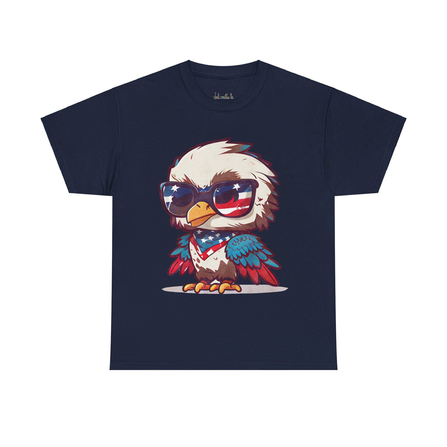 Unisex Heavy Cotton Tee Freedom Eagle