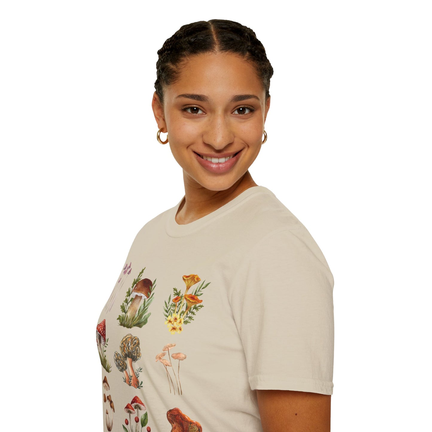 Unisex Softstyle T-Shirt Mushroom collection  T-shirt