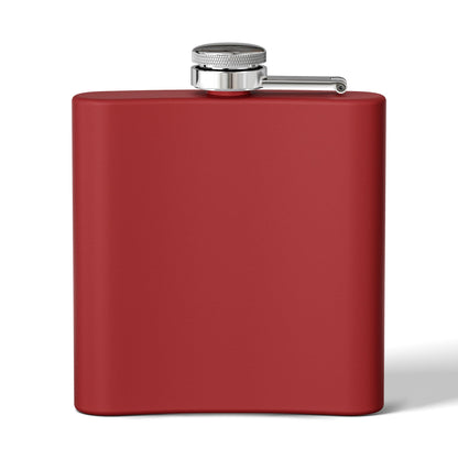 Patriotic Stainless Steel Flask - 6oz with 'One Nation Under God' Design