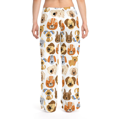 Women's Dog Pajama Pants (AOP)