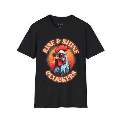 Unisex Softstyle T-Shirt Rise and Shine Cluckers