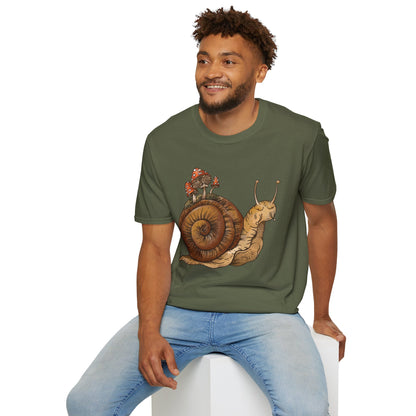 Unisex Softstyle T-Shirt Vintage Snail