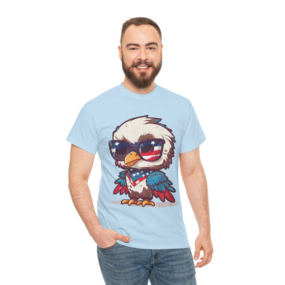 Unisex Heavy Cotton Tee Freedom Eagle