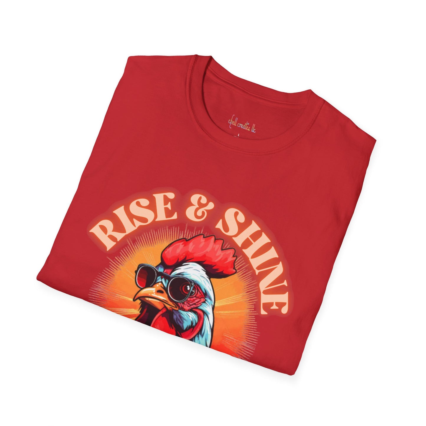 Unisex Softstyle T-Shirt Rise and Shine Cluckers