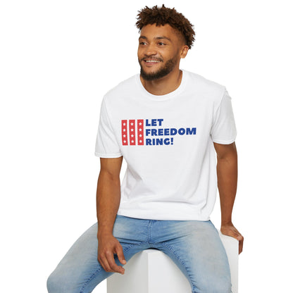 Unisex Softstyle T-Shirt Let Freedom Ring