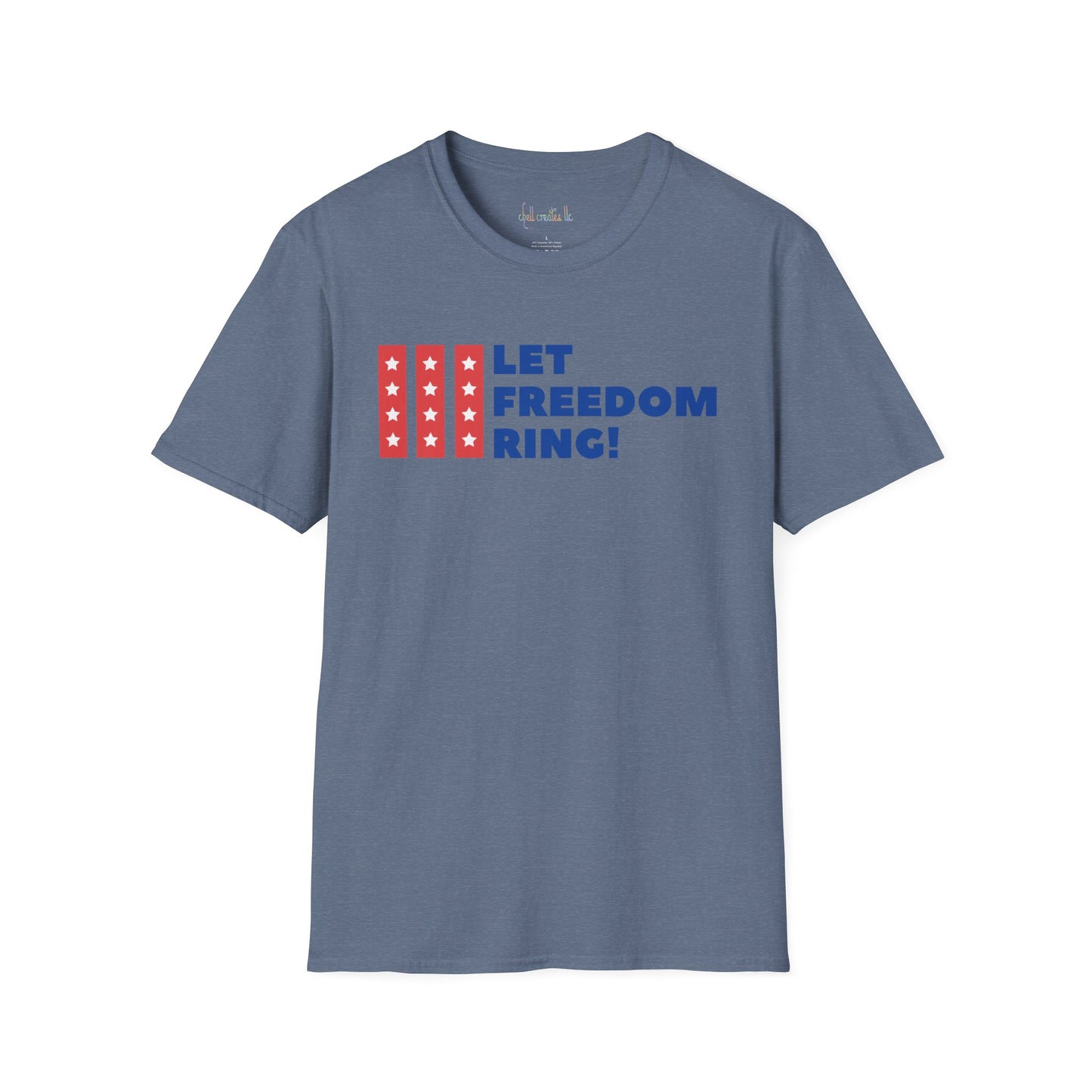 Unisex Softstyle T-Shirt Let Freedom Ring