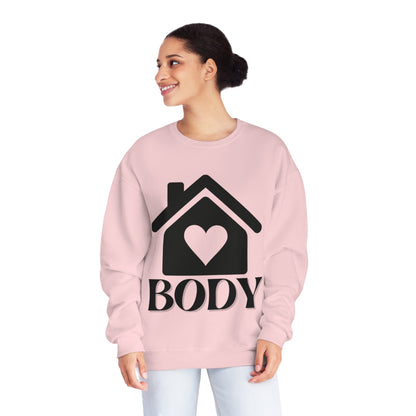 Unisex NuBlend® Crewneck Sweatshirt "Home Body"