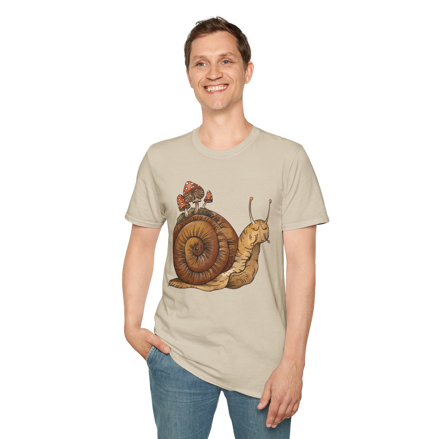 Unisex Softstyle T-Shirt Vintage Snail