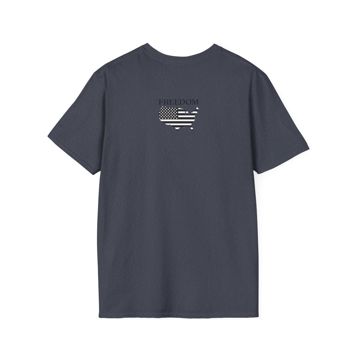 Charlie Kirk "If you believe in something, have the courage"Freedom T-Shirt, Unisex Tee, Casual Wear, Gift for Conservatives, American Pride