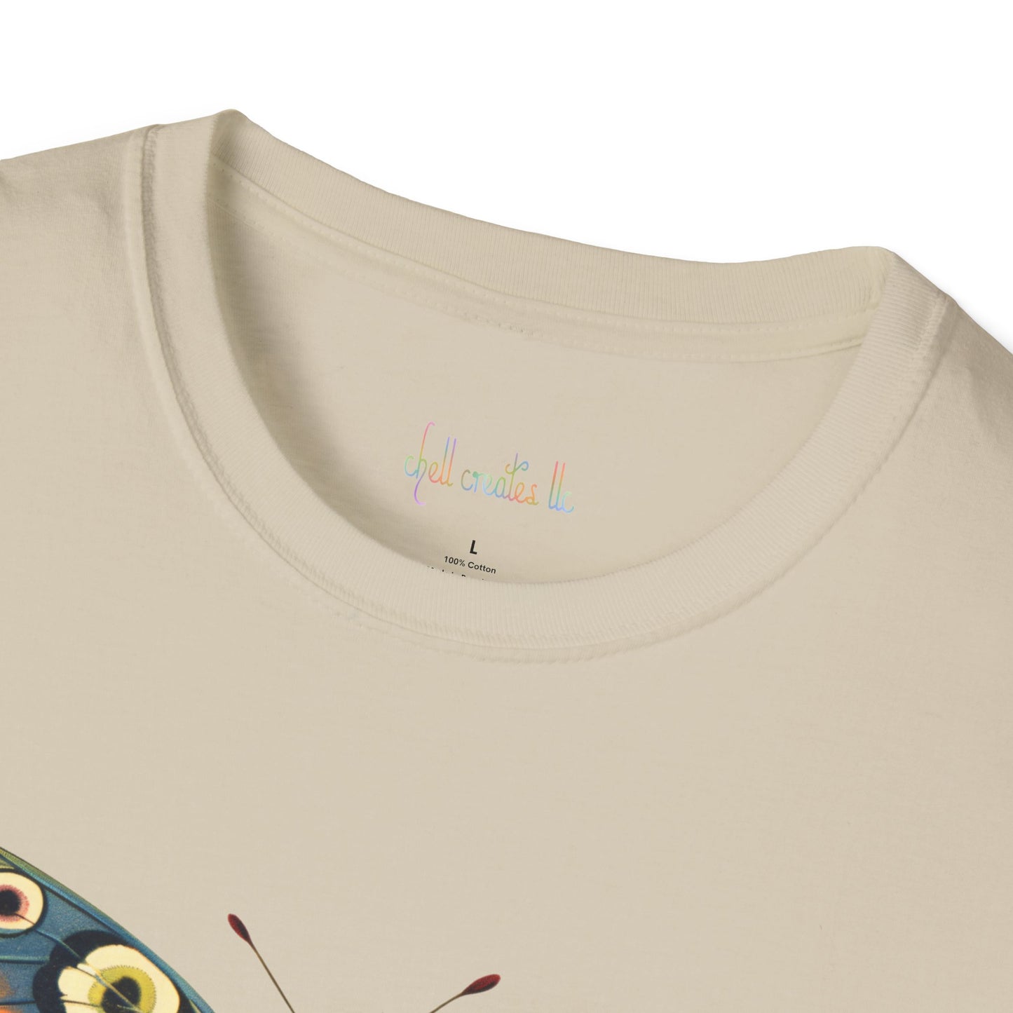 Vintage Moth/Butterfly Unisex Softstyle T-Shirt