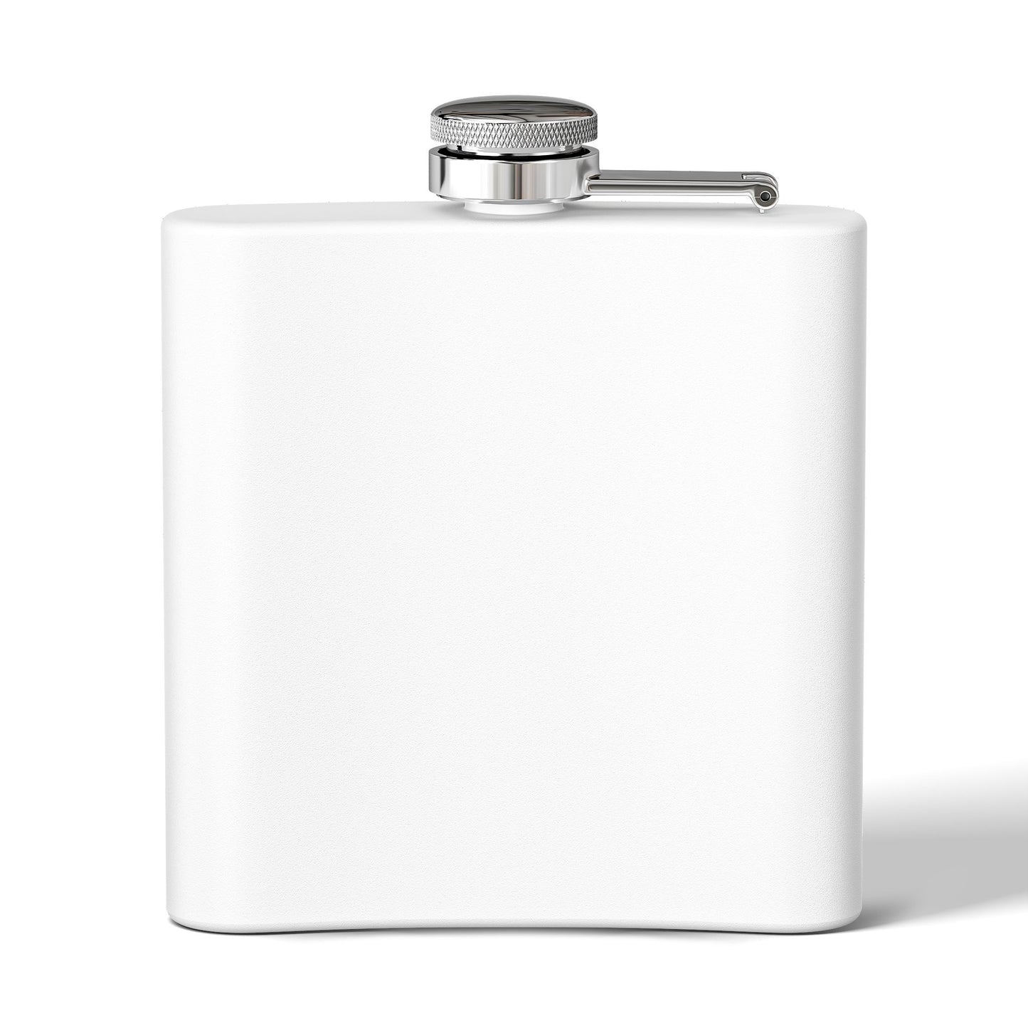 Patriotic Stainless Steel Flask - 6oz with 'One Nation Under God' Design