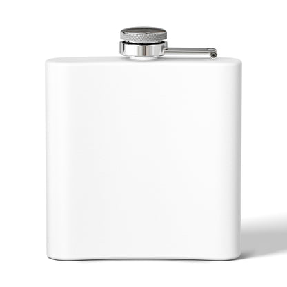 Patriotic Stainless Steel Flask - 6oz with 'One Nation Under God' Design