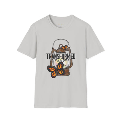 Unisex Softstyle T-Shirt  "Transformed by God" faith T-Shirt shirt