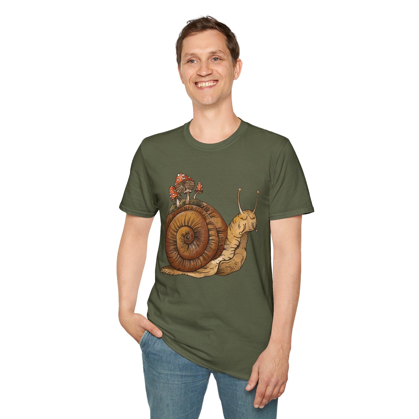 Unisex Softstyle T-Shirt Vintage Snail