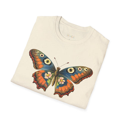 Vintage Moth/Butterfly Unisex Softstyle T-Shirt