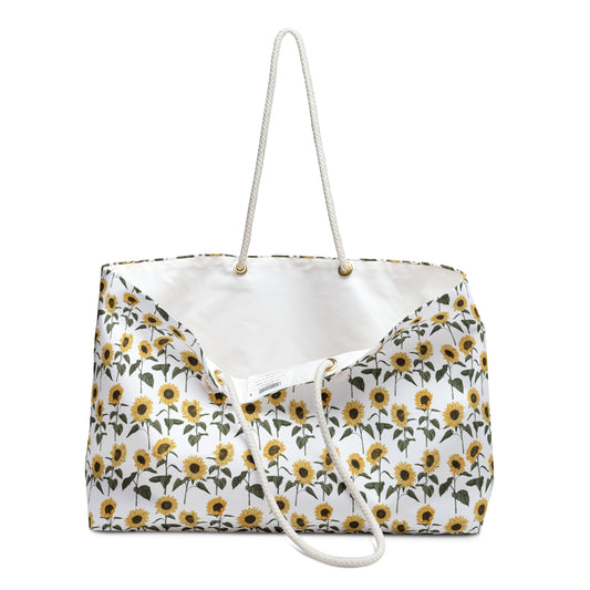 Sunflower Weekender Bag