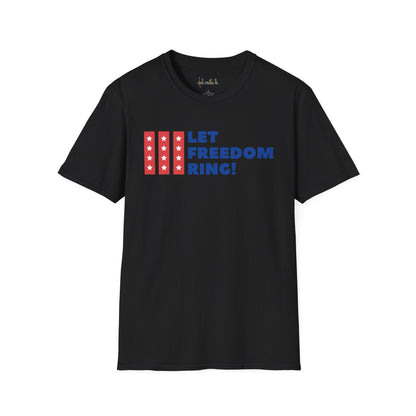 Unisex Softstyle T-Shirt Let Freedom Ring