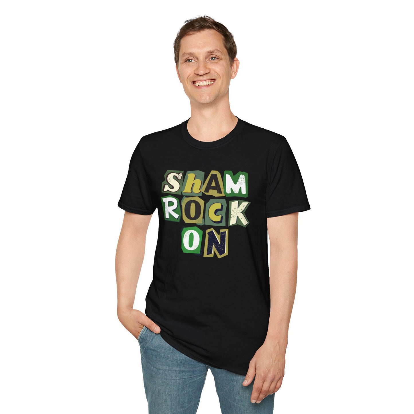 Unisex Softstyle T-Shirt SHAMROCK ON