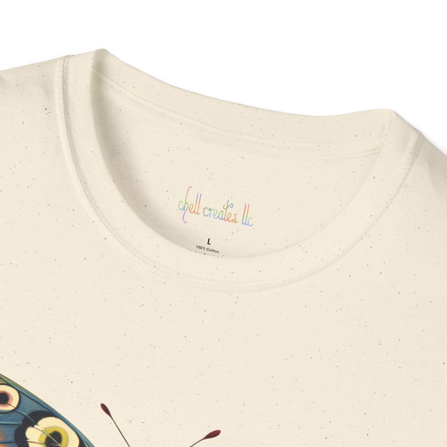 Vintage Moth/Butterfly Unisex Softstyle T-Shirt